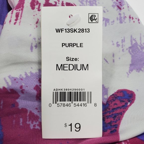 Joe Fresh NWT Women's Abstract Print Mini Skirt Medium WF13SK2813 - Picture 10 of 11